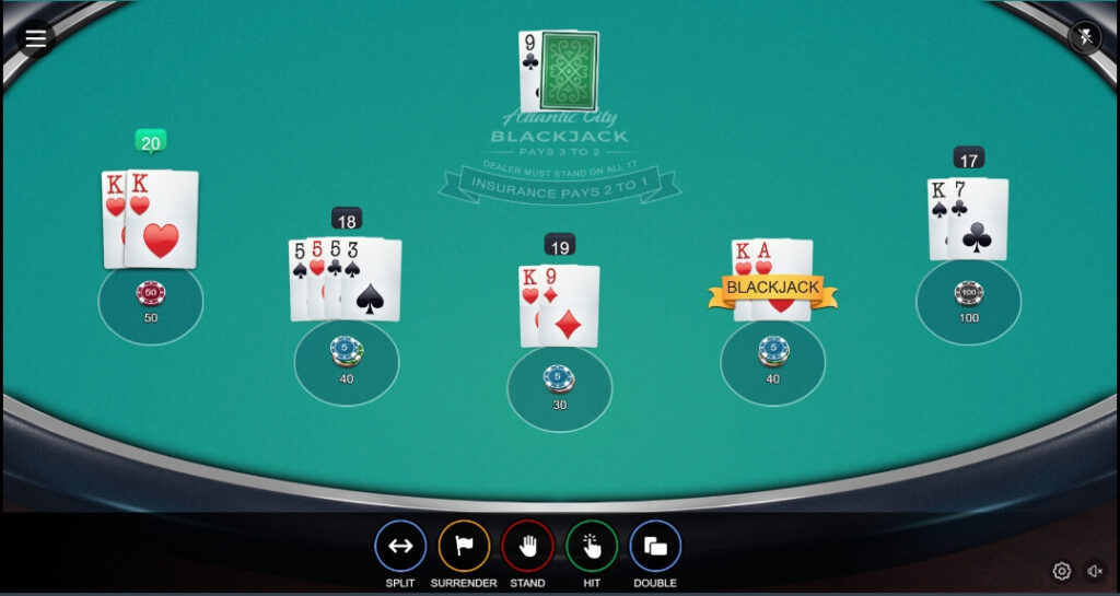 Switch Multi Hand Atlantic City features